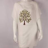 Alice&Lily embroidered tree caftan white Style: SC/4695/WHT